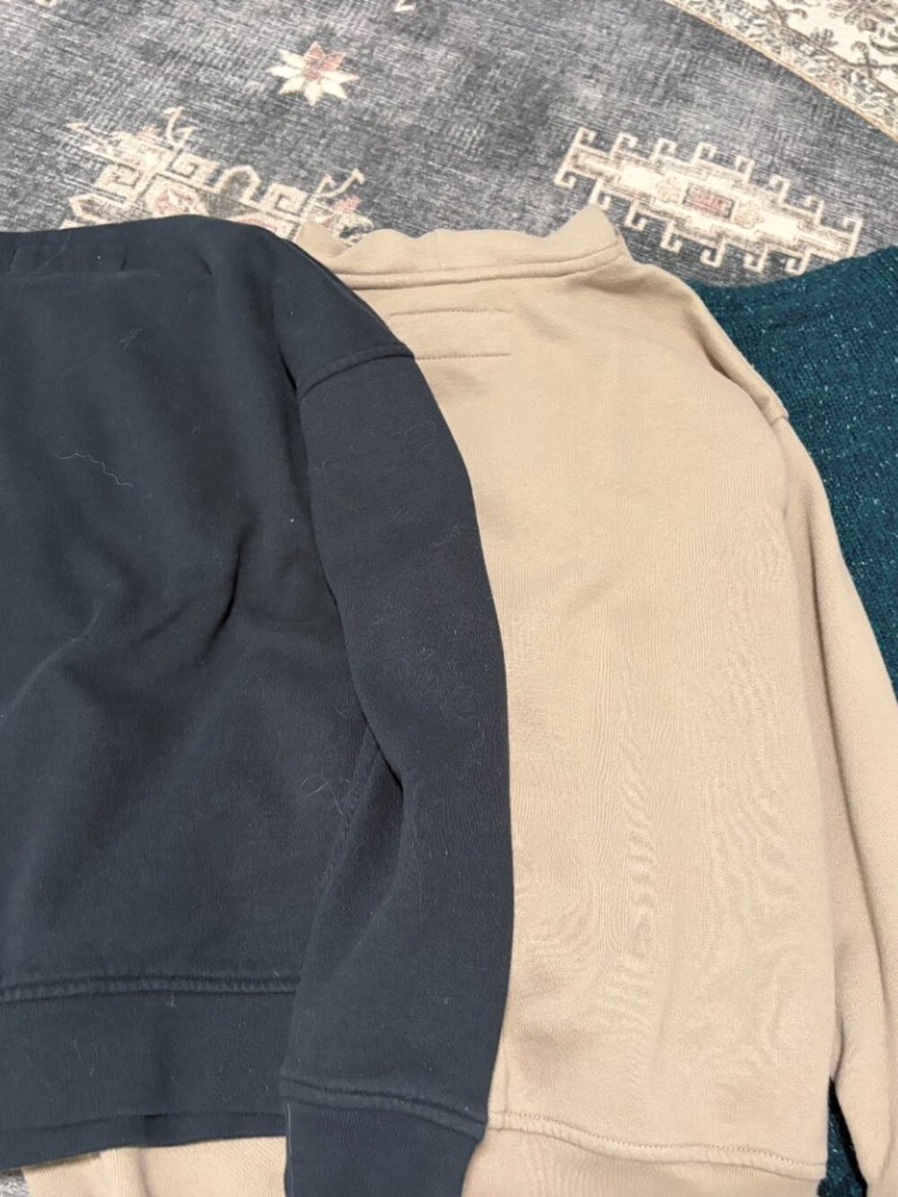 Boys Abercrombie & Fitch Bundle 4 Size 11/12 Sweater, Sweatshirt, 2 Zip Up GUC - Picture 2 of 7